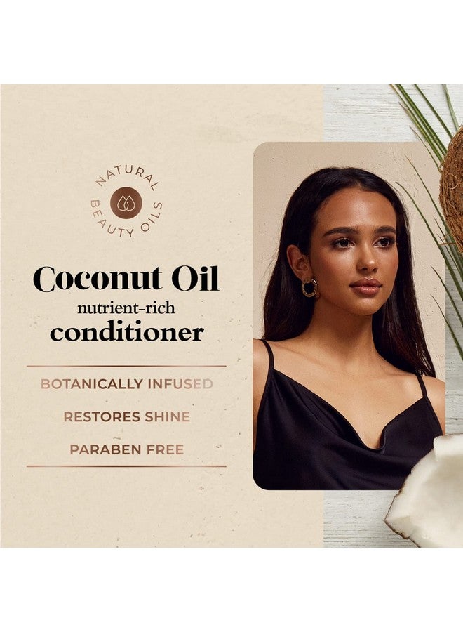 Oliology Nutrient Rich Coconut Oil Conditioner Restores Vibrancy & Softens Hair ; Repairs Damaged Dry Weak Hair ; Intensely Hydrates ; Botanically Infused ; Paraben Free (32 Fl Oz) - Image 5