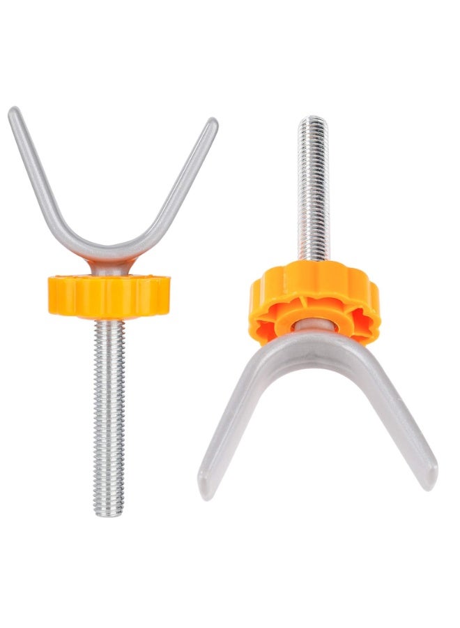 fantasize Y- shaped Bannister Gate Adaptors, Spindle Gate Threaded Spindle steel core screw pet isolation baby Pressure Mounted Gate Threaded Spindle Rods Stair Bolts M10 for Baby Gates Dog Pet Gates 2 PCS - Image 2