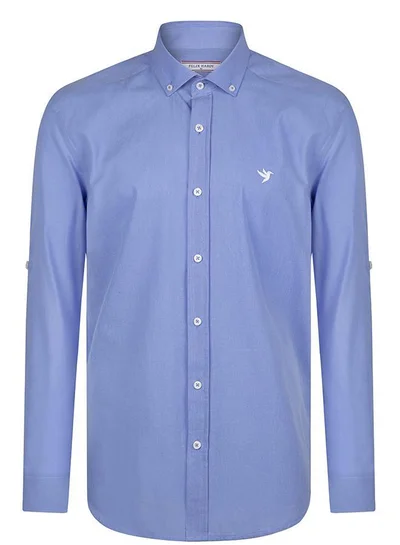 FELIX HARDY Linen Blended Shirt for Men