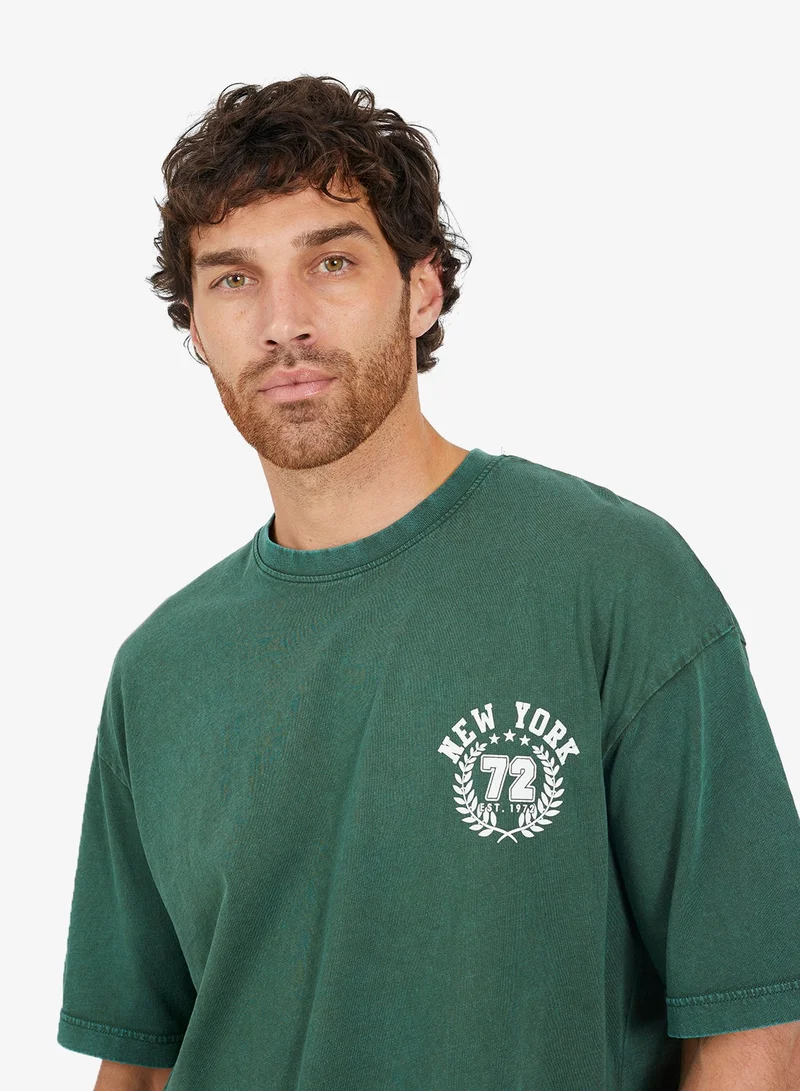 BRAVE SOUL  Oversized T-Shirt for Men | Best Price UAE