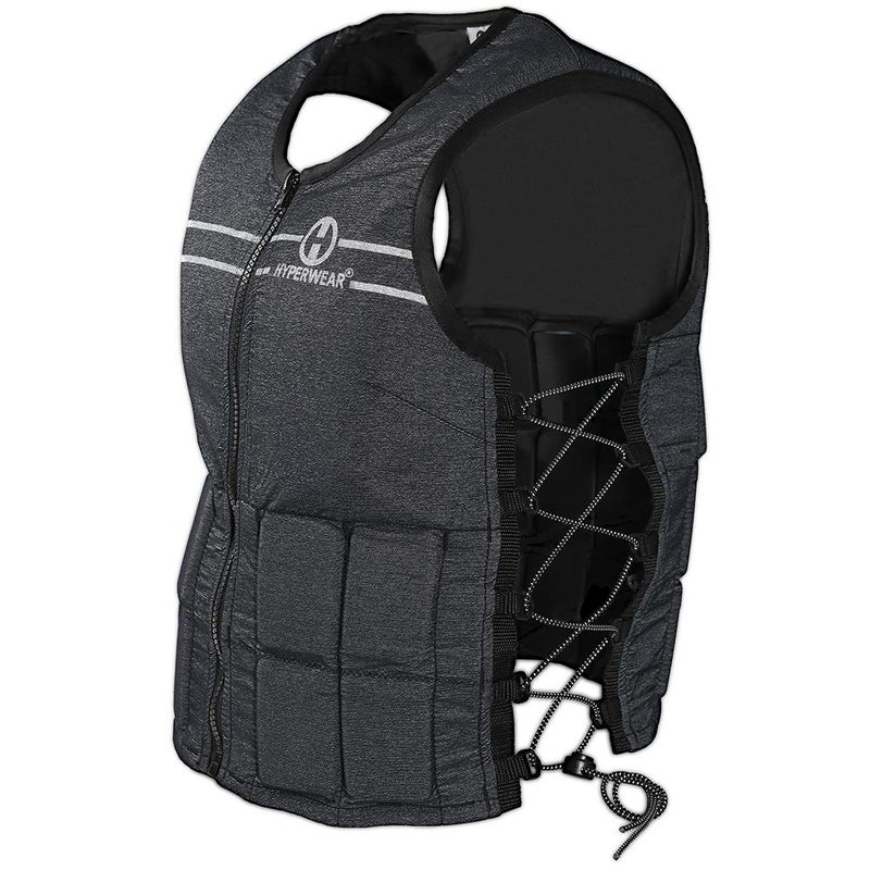 HYPERWEAR Hyper Vest FIT Weighted Vest for Women Medium 10 lbs Comfortable Breathable Adjustable for Walking Running Strength Training Bone Health