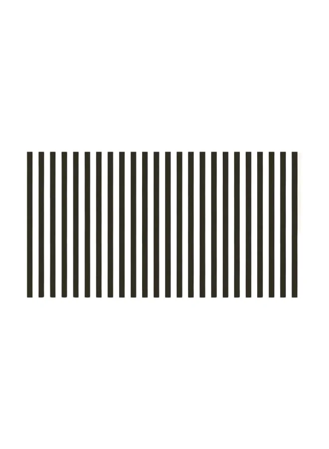 Meri Meri Black Striped Tablecloth
