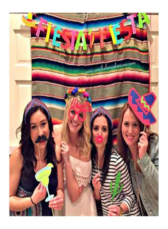 YAHPERN Mexican Headband for Women Cinco De Mayo Headband Fiesta Pinata Cactus Sombrero Chili Knotted Headbands Wide Top Knot Headbands Mexican Holiday Hair Accessory Party Favors Gifts - Image 4
