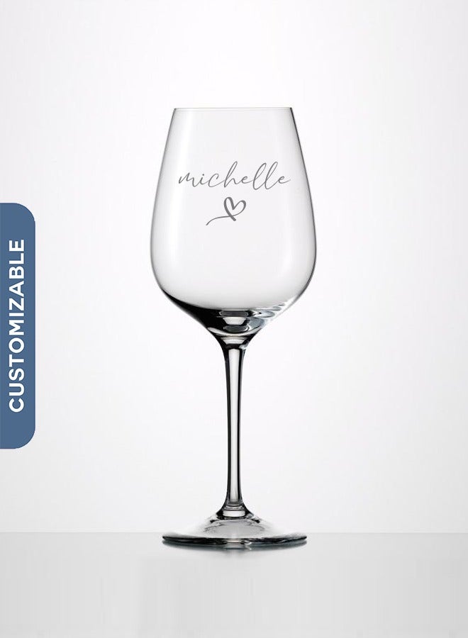 Share the Love Personalised Wine Glass - Make Every Sip Special with Personalised Wine Glasses - Image 1