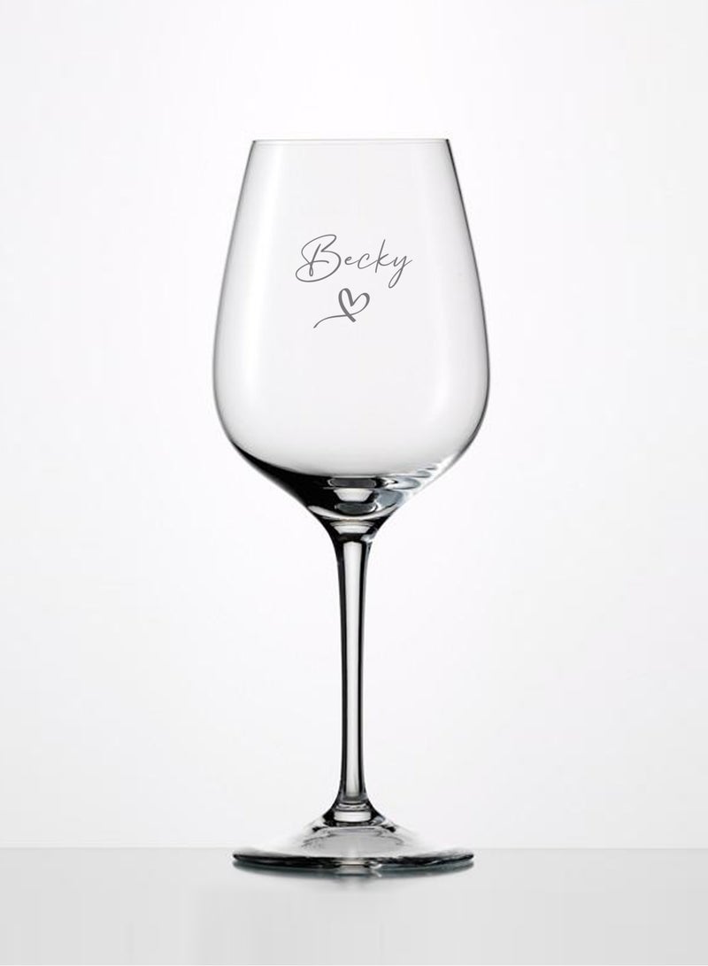 Share the Love Personalised Wine Glass - Make Every Sip Special with Personalised Wine Glasses - Image 3