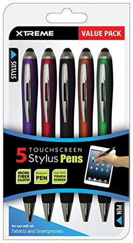 Xtreme Cables 88551 5 Pack Stylus Pen Combo - Image 3