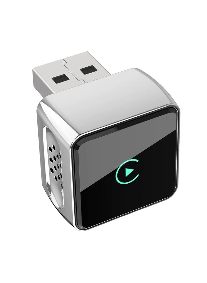 K6 Ultra 2-in-1 Wireless Adapter for CarPlay and Android is a wired to wireless converter that's easy to plug and play, reconnectable, compact, lag-free, and comes with both USB and Type-C cables for iPhones and Android devices. - Image 4