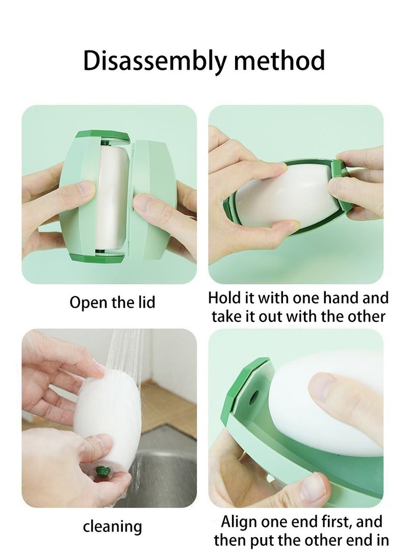 3 Pcs Washable Reusable Sticky Hair Removal Roller, Sticky Hair Removal Tool Brush for Clothing, Carpets, Car Seats, Dust, Dogs, Cats  - Image 5