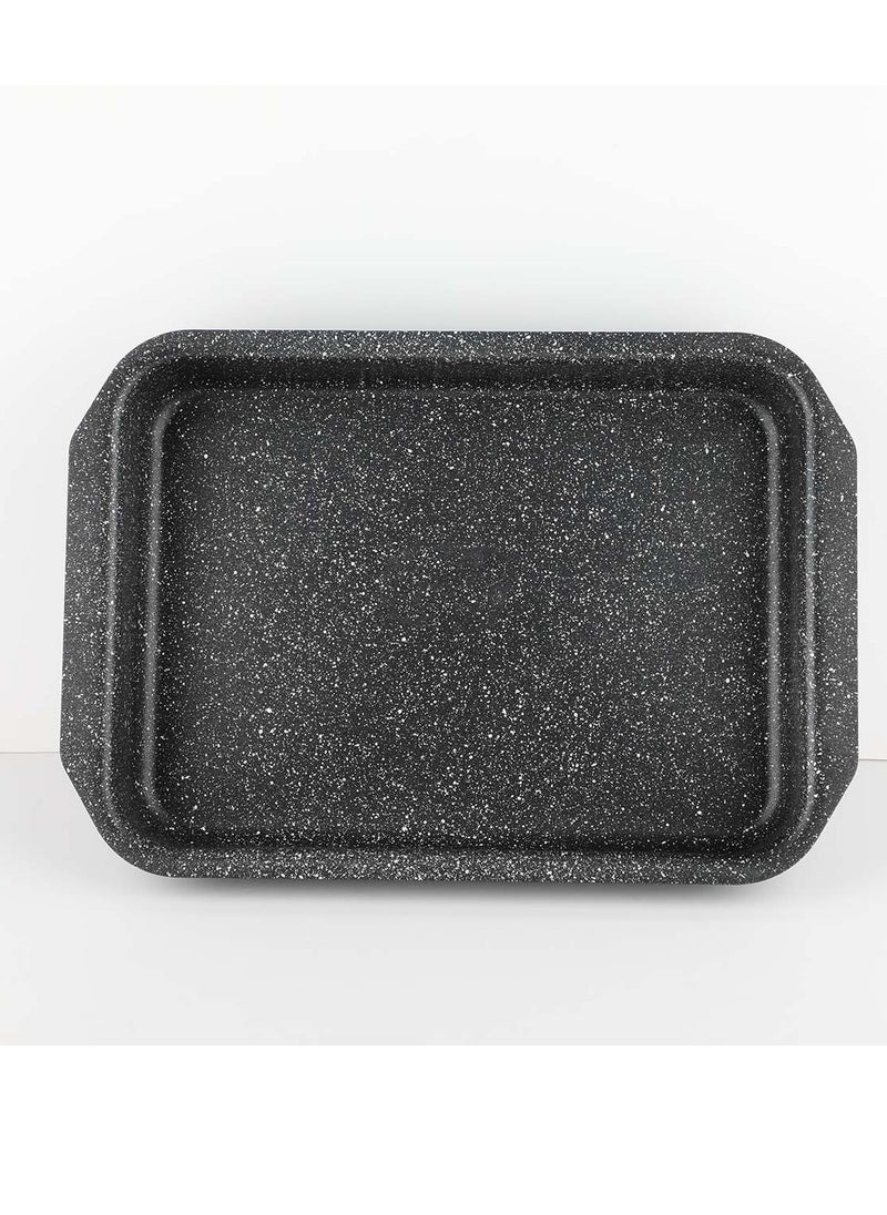 Set Of Rectangular Granite Oven Trays 3 Pieces