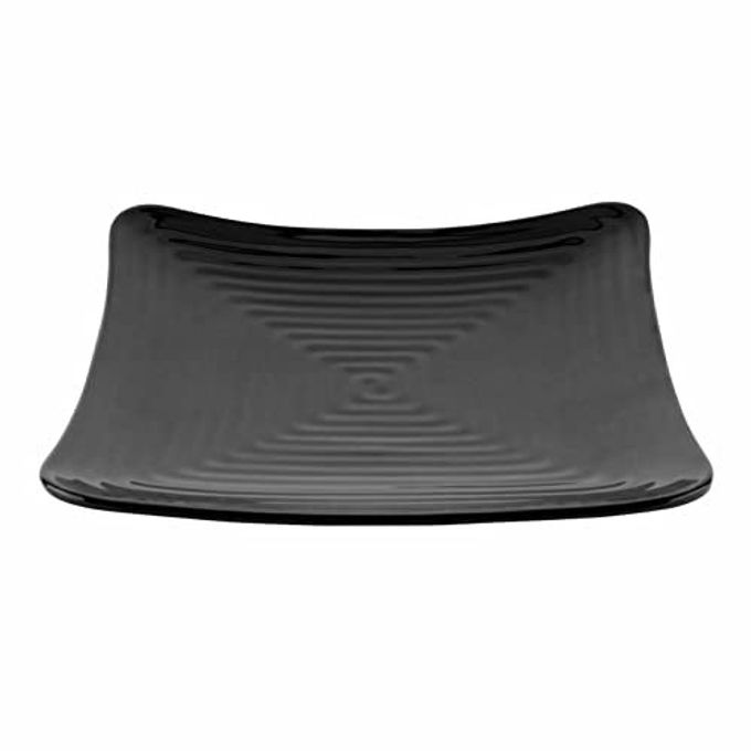 G.E.T. ML-63-BK Black 10.25" Square Plate