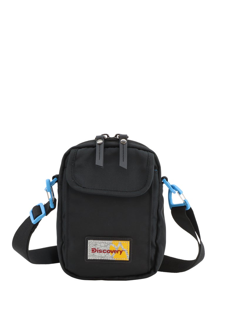Discovery ICON Utility Bag Black, Zipper Compartment Casual Shoulder Bag For Men And Women Removable Shoulder Strap Secure RFID Pocket - pzsku/Z06B25AC13CC6774F4A11Z/45/_/1721996044/e0ada6bf-7191-4d80-ba7e-acc293e03c1d