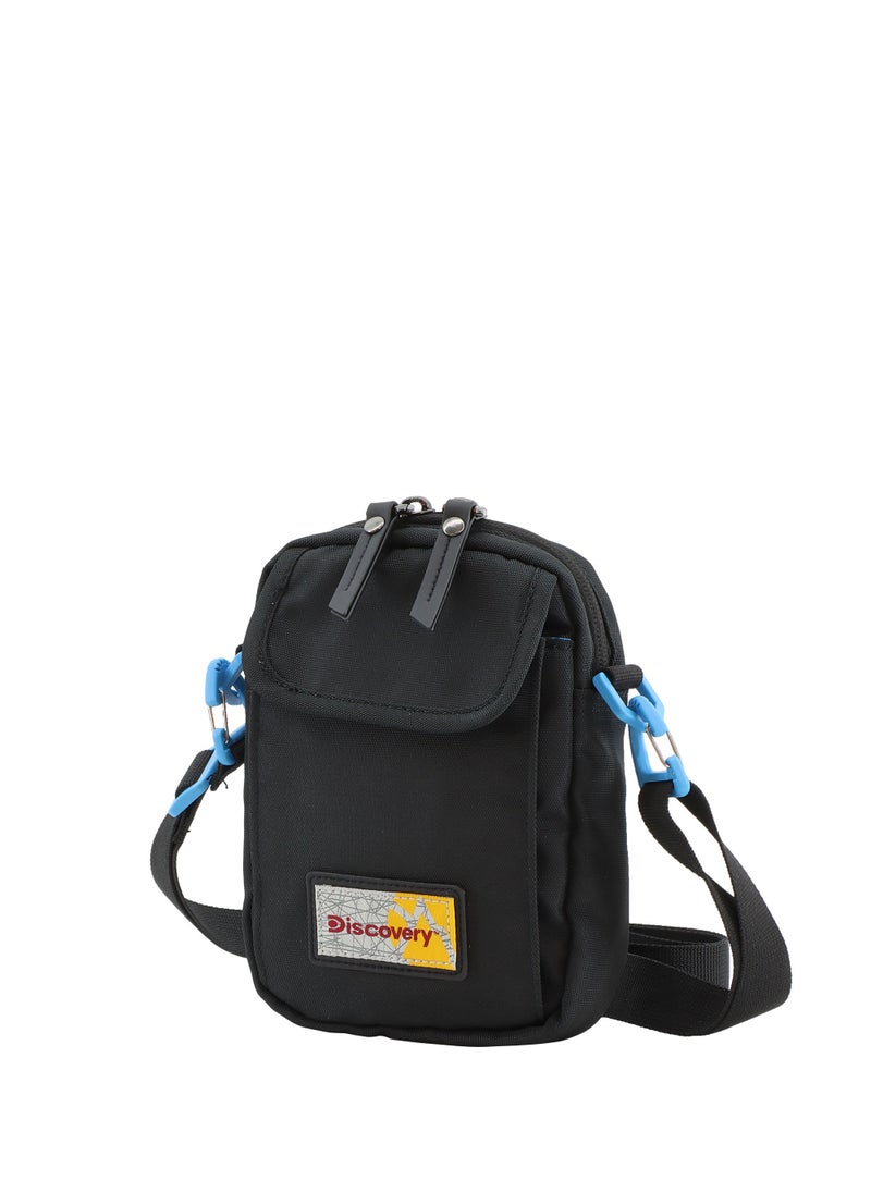 Discovery ICON Utility Bag Black, Zipper Compartment Casual Shoulder Bag For Men And Women Removable Shoulder Strap Secure RFID Pocket - pzsku/Z06B25AC13CC6774F4A11Z/45/_/1721996045/594e31ce-9c8a-412f-bf6a-bf0593aa15f9