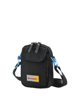 Discovery Discovery ICON Utility Bag Black, Zipper Compartment Casual Shoulder Bag For Men And Women Removable Shoulder Strap Secure RFID Pocket  - Image 2