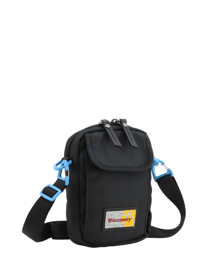 Discovery ICON Utility Bag Black, Zipper Compartment Casual Shoulder Bag For Men And Women Removable Shoulder Strap Secure RFID Pocket - pzsku/Z06B25AC13CC6774F4A11Z/45/_/1721996057/65f8e68f-c384-4846-a122-e2ce84ddfd4b