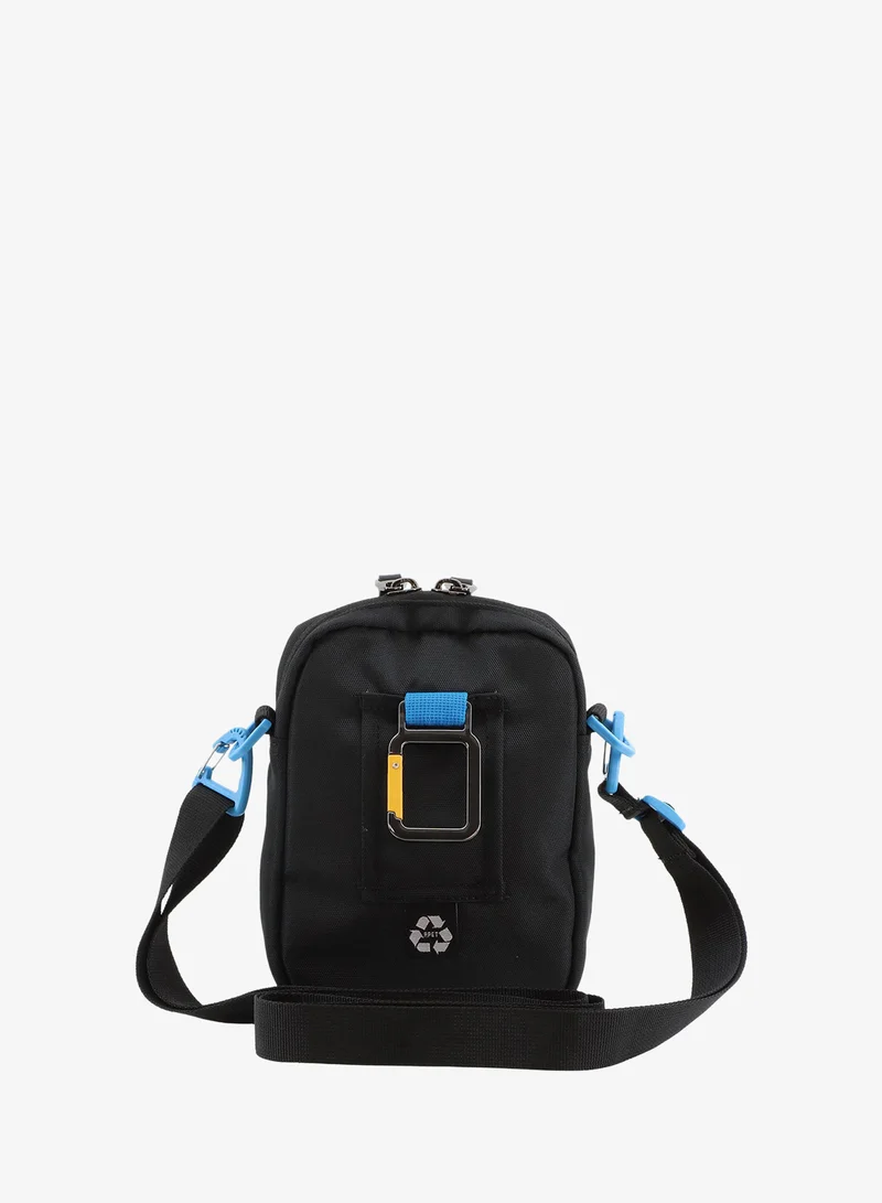 Discovery Black Discovery ICON Utility Bag Black, Zipper Compartment Casual Shoulder Bag For Men And Women Removable Shoulder Strap Secure RFID Pocket  | Best Price UAE