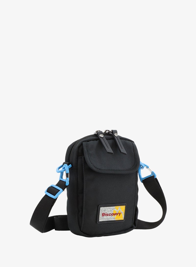 Discovery ICON Utility Bag Black, Zipper Compartment Casual Shoulder Bag For Men And Women Removable Shoulder Strap Secure RFID Pocket - Image 4