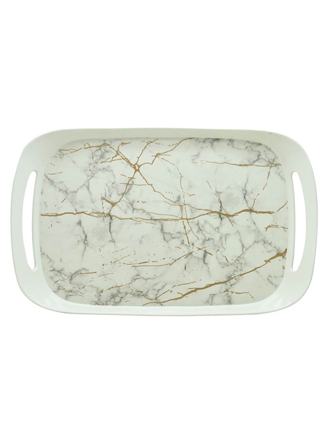 Rk Comfort Tray Large White Static Gold, Dwt1072Wsg, 16.25" X 10.25" - Image 1