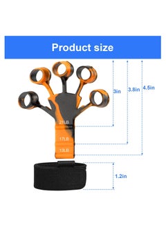 ARNOTEC Training and Exercise 6 Resistance Hand Expander Finger Grip Sports Gym Training Accessories Training & Exercise Gripster Fitness  - Image 5
