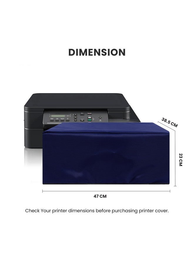 Alifiya Dust Proof Washable Printer Cover for Brother DCP-T420W / DCP-T520W / DCP-T510W All-in One Ink Tank Color - Blue - Image 2