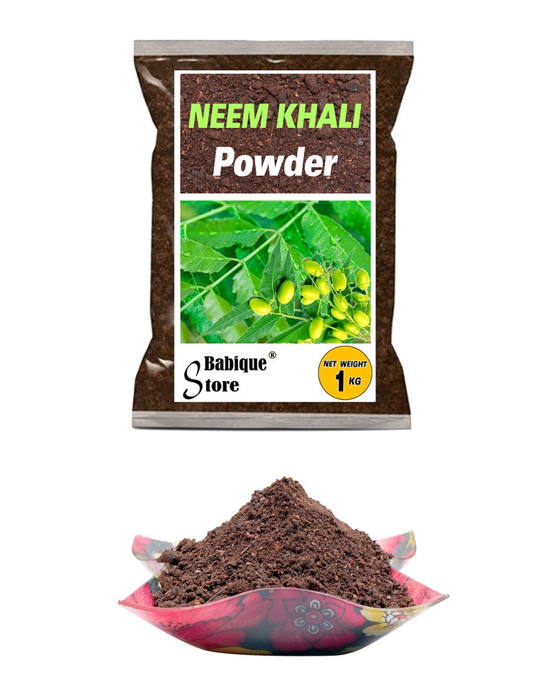 Babique Neem Cake Powder Organic Fertilizer and Pest Repellent for Plants & Home Gardening (1 Kg) - Image 1