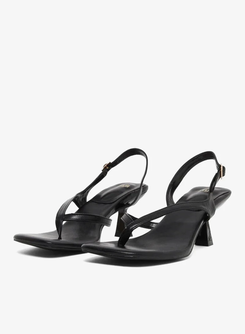 ستايلي صندل ثونغ بكعب قطة