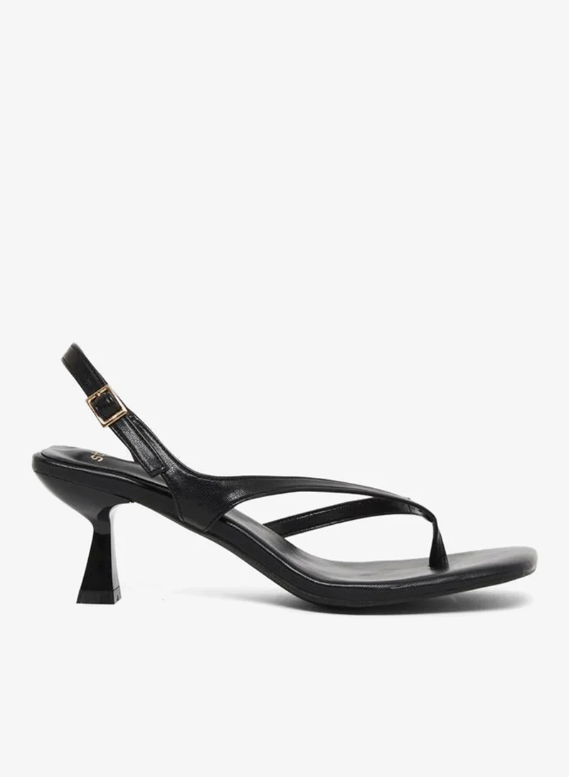 ستايلي صندل ثونغ بكعب قطة