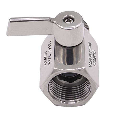 DERNORD NPT Ball Valve 3/4" NPT Famale x Male Thread with Stainless Steel 304 Handle(Pack of 2) - Image 4