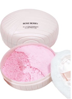 ROSE BERRY GLITTER POWDER FOR THE BODY 
