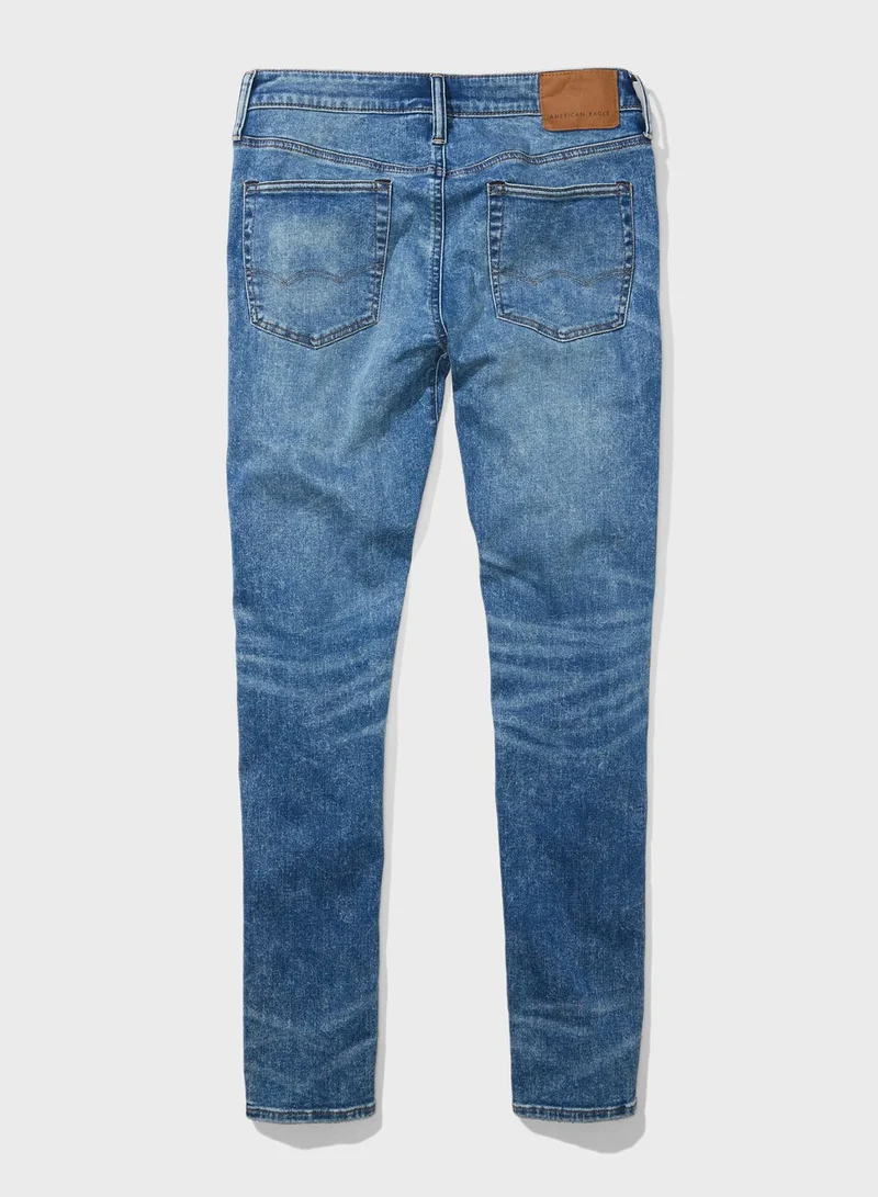 American Eagle Distressed Skinny Fit Jeans