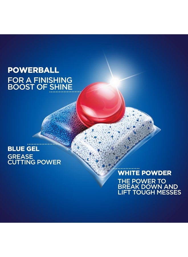 Finish باور - 43 حبة - منظف غسالة الصحون - باوربول - أقراص غسيل الصحون - أقراص غسيل الصحون - Image 4