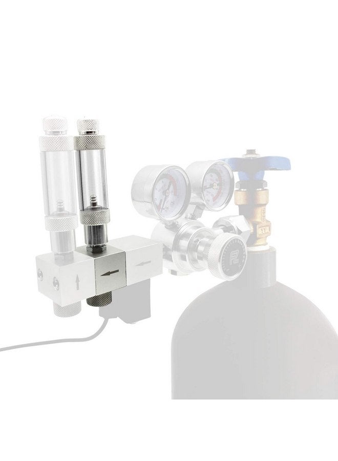 FZONE Pro Series Regulator Extra Expandable Manifold Blocks with Bubble Counter and Needle Valve - Image 4