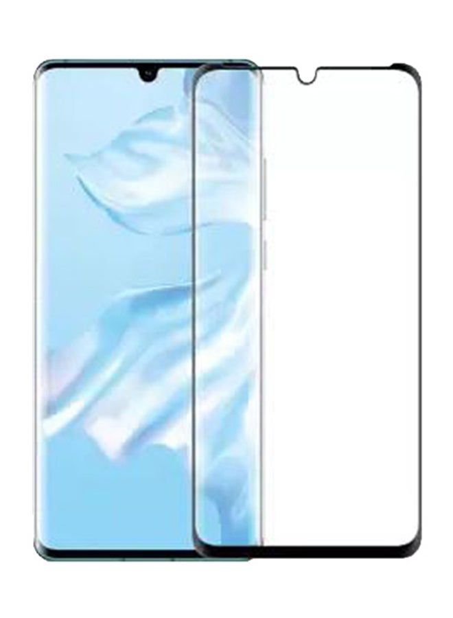 vesus 5D Tempered Glass Screen Protector For Huawei P30 Pro Clear/Black