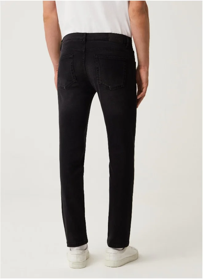 او في اس Ovs Housebrand Skinny-Fit Stretch Jeans