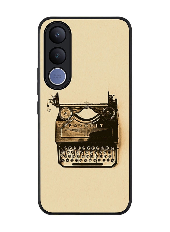 Stylizedd For vivo V70 FE Case,Slim fit Camera Protection, Shockproof Thin Phone cover  - Typewriter - Image 1