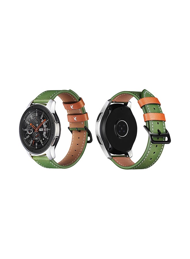 Perfii Stylish Replacement Band For Samsung Galaxy Watch Forest Green - Image 1