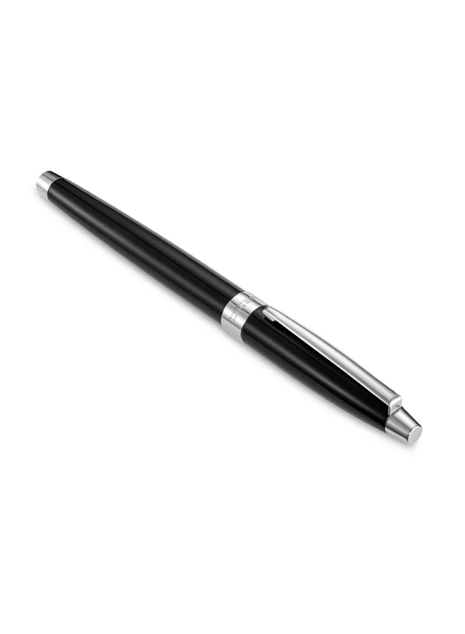 نينا ريتشي Enigme Capped Rollerball Pen, Black Ink