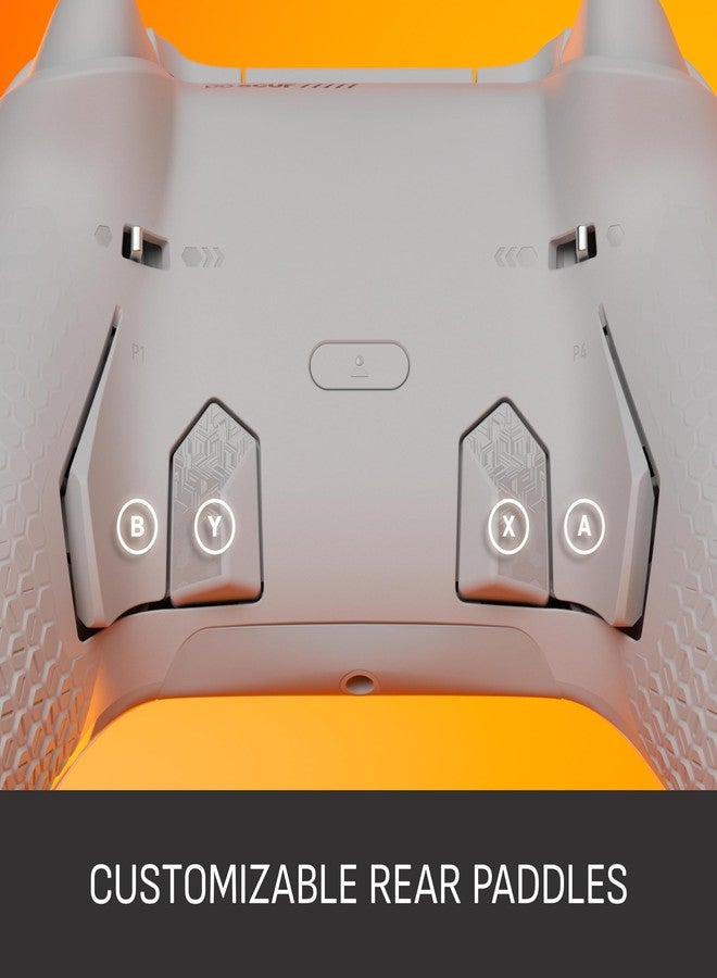 سكاف وحدة تحكم SCUF VALOR PRO السلكية عالية الأداء لأجهزة Xbox - أزرار خلفية قابلة للتخصيص، ومحفزات فورية، وعصي تحكم بتقنية هول، وأزرار تحكم بالصوت، متوافقة مع Xbox Series X|S وXbox One - لون أبيض - Image 2
