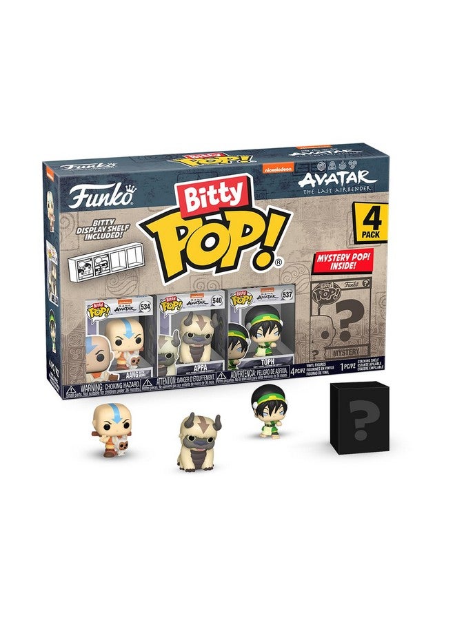 Funko Funko Bitty POP! Avatar: The Last Airbender and A Surprise Mystery Mini Figure - 0.9 Inch (2.2 Cm) Collectable - Stackable Display Shelf Included - Gift Idea - Party Bags Stocking - Cake Topper  - Image 1