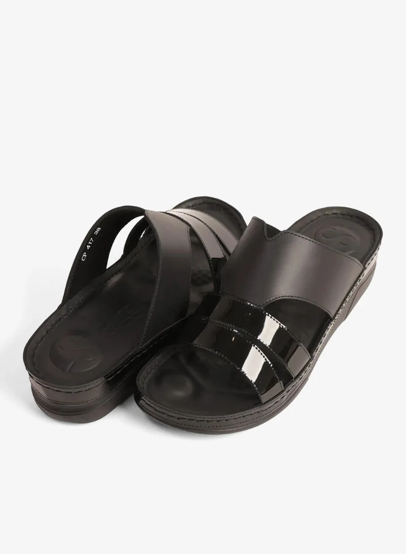Comfort Plus  COMFORT PLUS LADIES SANDALS  -  CP417 BLACK for Women | Best Price UAE