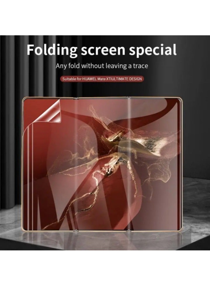2-in-1 Huawei Mate XT Screen Protector and Camera protector Hydrogel film - High transparency full coverage anti-scratch and anti-impact protective film - Image 3