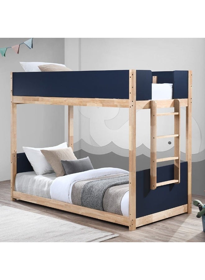 Kevin Single - Sized Bunk Bed Blue And Natural - 90X190 Cm - pzsku/Z06B41CFB653977FCC9D4Z/45/_/1728978805/62e3cf4f-0268-4405-9333-8de1e26e18bd