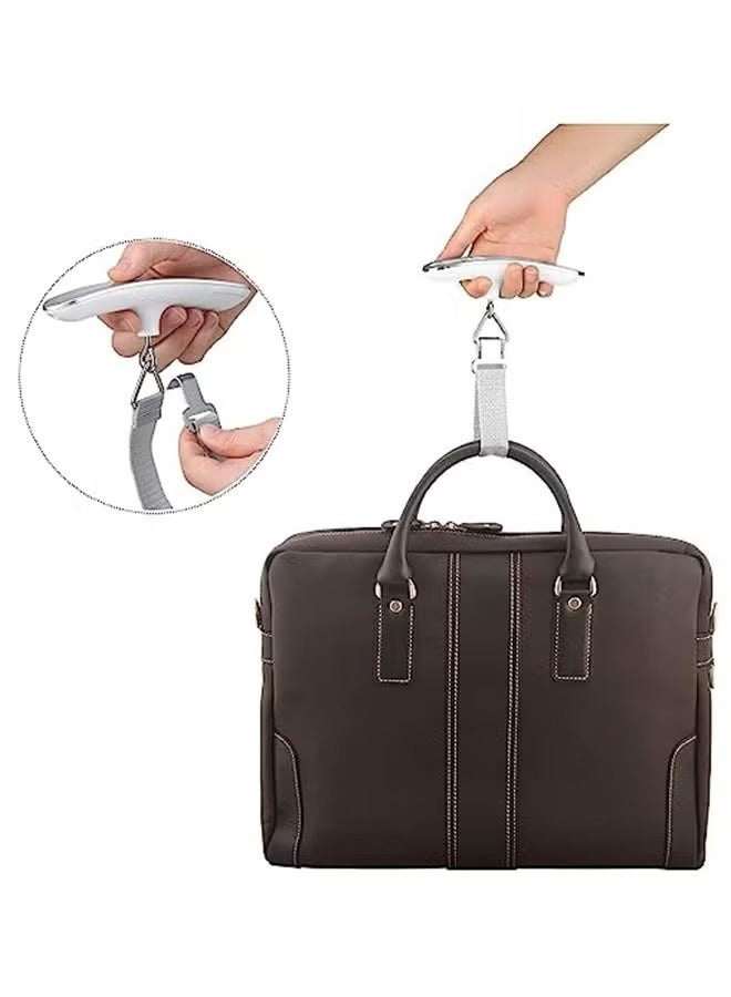 Captaintech Electronic Suitcase Hanging Scales,Digital Suitcase Luggage Scale,Portable Digital Scale with Backlit and Tare Function Lightweight for Travel - Image 2