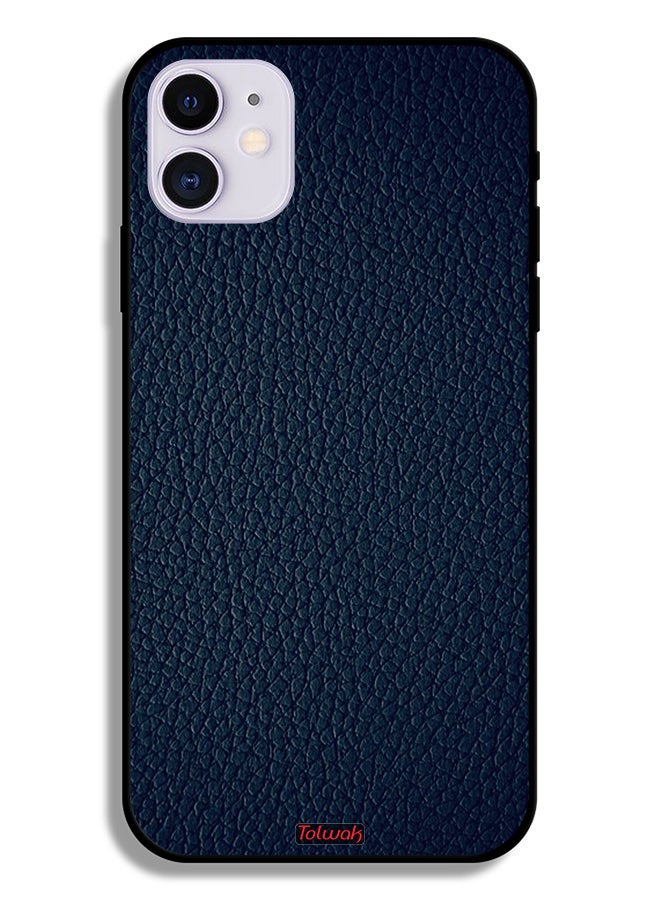 Tolwak Apple iPhone 11 Protective Case Leather Pattern - Image 2