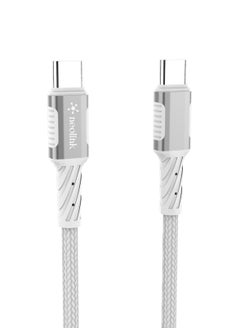 neolink NEOLINK USB C Cable 2M 100W 5A Fast Charge E-Chip Power Delivery PD Braided Cable Type C Charger to USB C Charger Compatible Iphone 15 MacBook Pro 2021 MacBook Air iPad Pro 12.9 Samsung Charger S23+  - Image 1