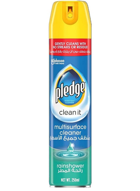 Clean It Rainshower Multisurface Cleaner Gently Cleans With No Streaks Or Residue 250 ML