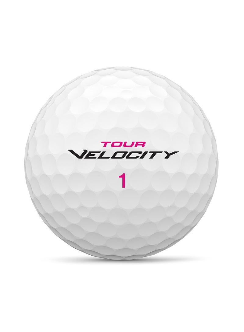 Wilson Tour Velocity Women Golf Balls, Pack of 15 - Image 2