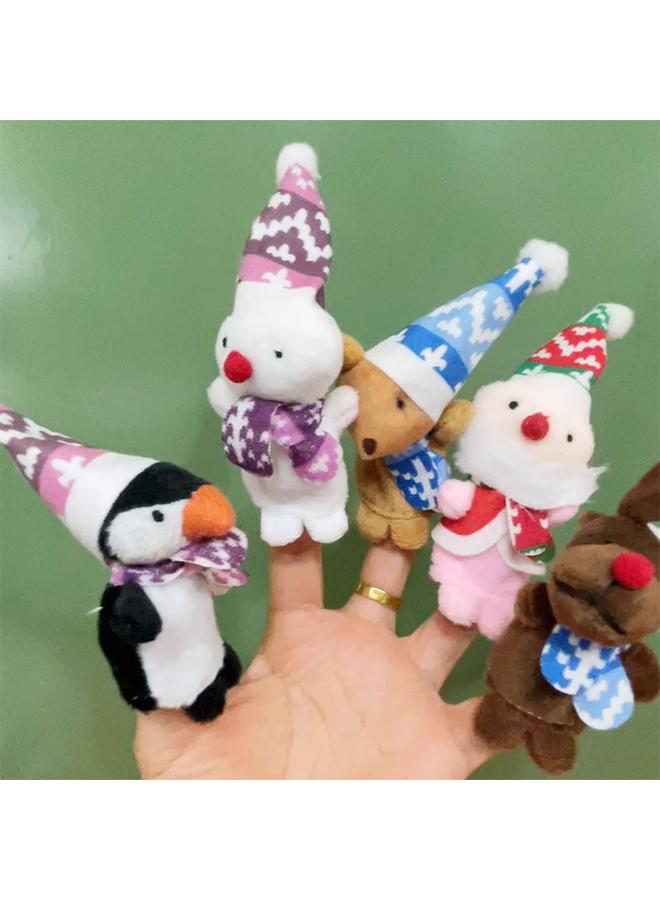 Bluejw New Christmas Plush Toy Mini Small Animal Finger Doll Doll Direct Sales - Image 5