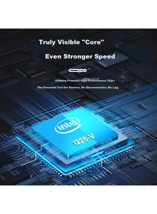 Flybish Na226-t2 Pcie X1 Dual-port 2.5g Network Card With Intel I226-v Chip For Gaming, E-sports, Qunhui Nas Server, 2500m Dual-port Built-in Wired Network Card - Image 2
