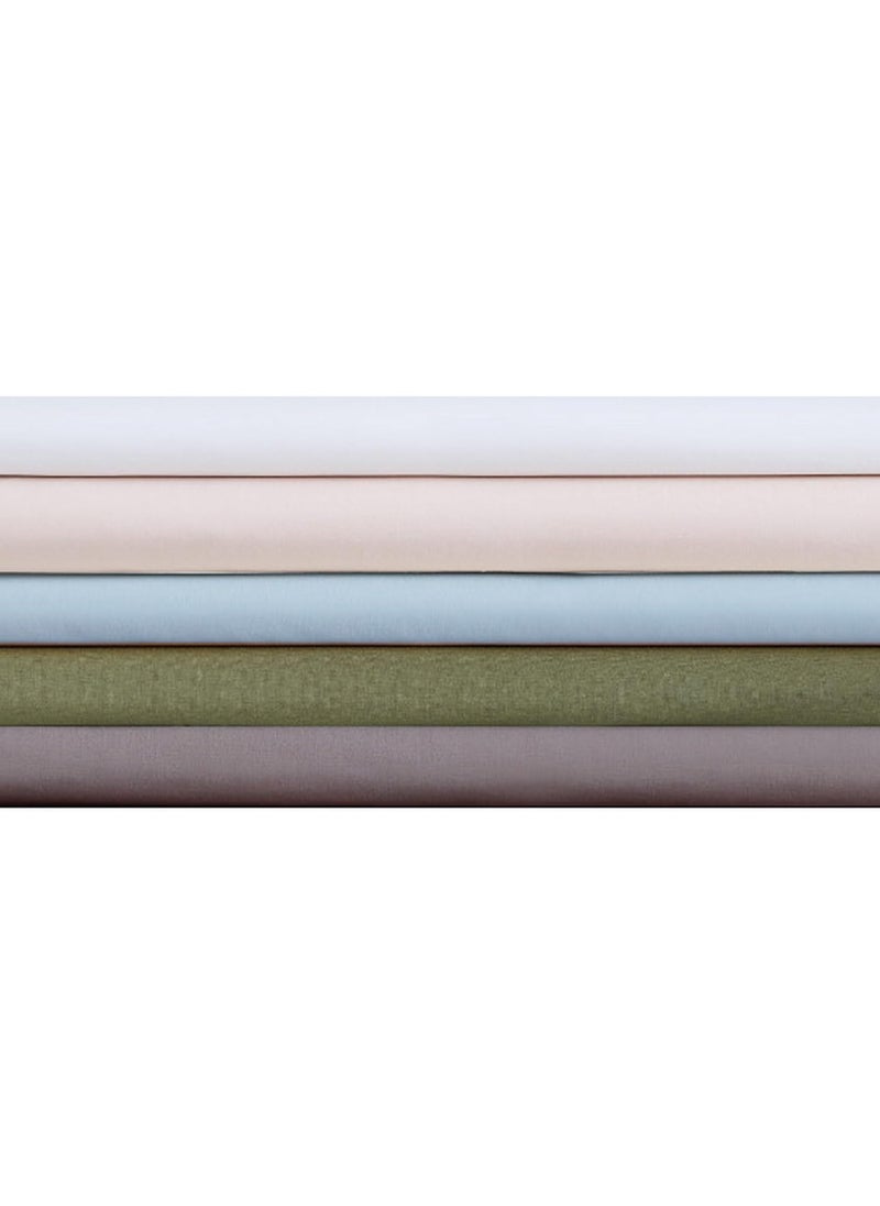 Cannon CANNON Solid Percale Grey 3 Piece King Duvet Set  - Image 3
