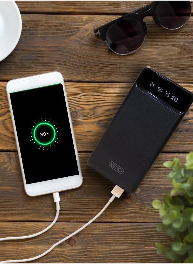 Reno - Reno Smart Charging Power Bank 10000mAh with LED light - Image 1